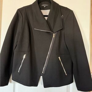 Gibsonlook Asymmetrical Zip Blazer